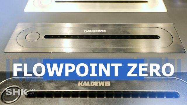 Embedded thumbnail for Hochwertiger Punktablauf für individuelle Badgestaltung – Kaldewei FlowPoint Zero
