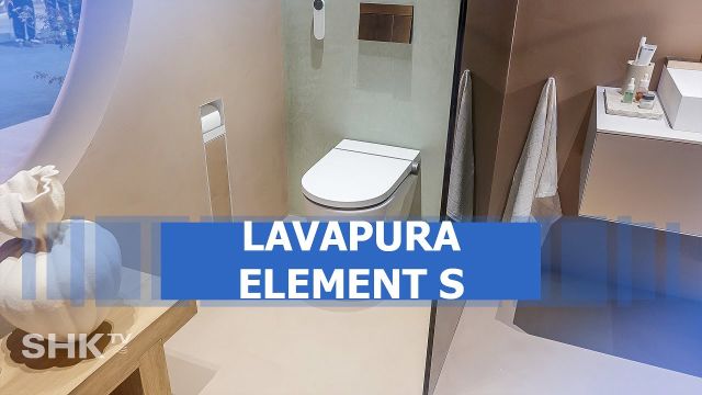 Embedded thumbnail for Hansgrohe LavaPura Element S – modernes Dusch-WC