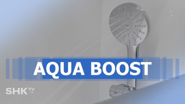 Embedded thumbnail for Weniger Wasser, intensiver Wasserstrahl – GROHE AquaBooster 