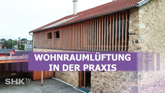 Embedded thumbnail for Wie Wohnraumlüftung moderne Bauprojekte unterstützt
