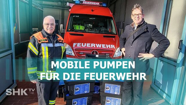 Embedded thumbnail for SFA Deutschland spendet mobile Pumpen für die Feuerwehr