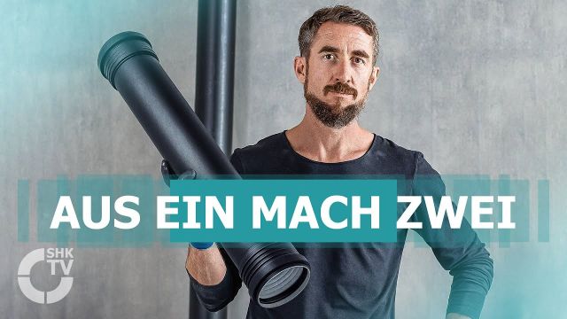 Embedded thumbnail for Alles hat ein Ende nur das Doppelmuffenrohr hat zwei 