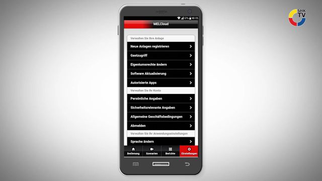 Embedded thumbnail for Registrierung in der MEL Cloud