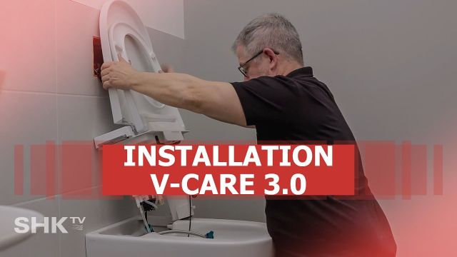 Embedded thumbnail for Dusch-WC montieren – VitrA V-Care 3.0