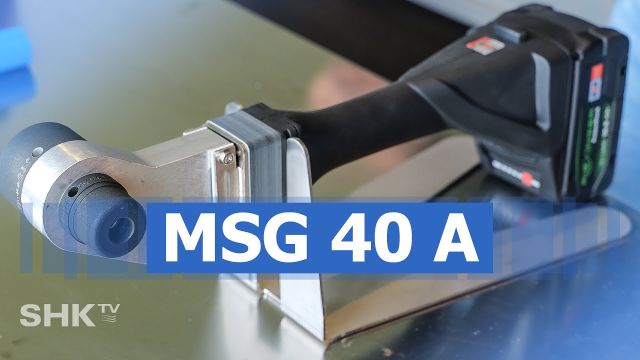 Embedded thumbnail for Aquatherm – Polypropylenrohre schweißen ohne Stromanschluss