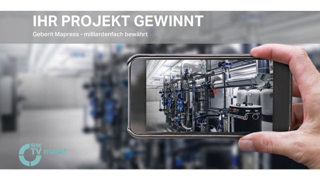 Embedded thumbnail for Geberit: Beste Mapress Anwendungsstorys gesucht
