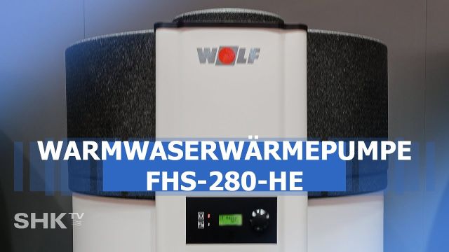 Embedded thumbnail for Warmwasser-Wärmepumpe von WOLF: Effizient &amp; kompakt
