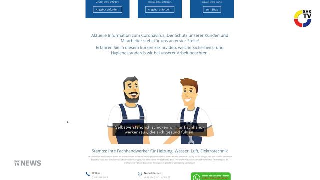Embedded thumbnail for SHK-Betriebe in Zeiten von Corona