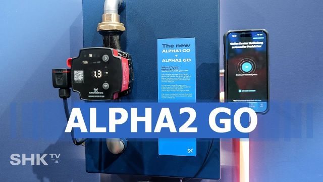 Embedded thumbnail for Heizkosten senken mit der Grundfos Alpha2 GO Umwälzpumpe