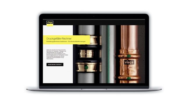 Embedded thumbnail for Viega präsentiert neuen Druckgefälle-Rechner