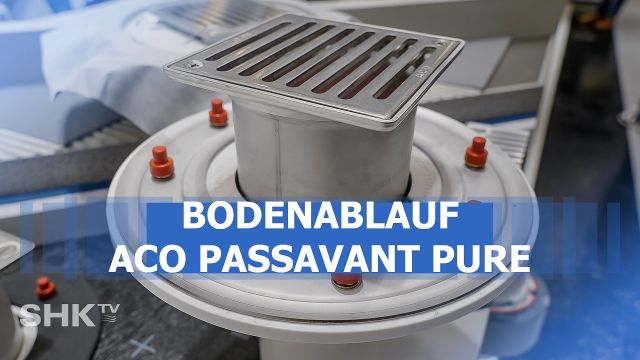 Embedded thumbnail for Der erste Bodenablauf aus CO₂-negativem Material – ACO Passavant Pure