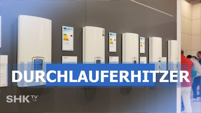 Embedded thumbnail for Stiebel Eltron - Elektronische Durchlauferhitzer