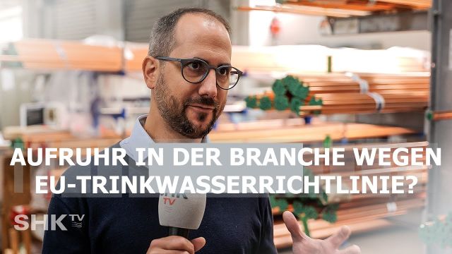 Embedded thumbnail for Kein Blei im Trinkwasser: Sanha ist vorbereitet