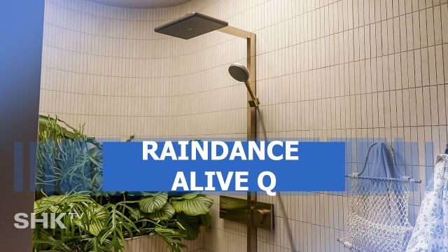 Embedded thumbnail for QuickClean, edles Design – das kann die neue Hansgrohe-Dusche