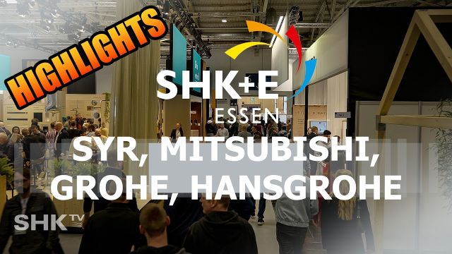 Embedded thumbnail for Messerundgang SHK+E 2026: Innovative Sanitär- &amp; Wärmepumpenlösungen