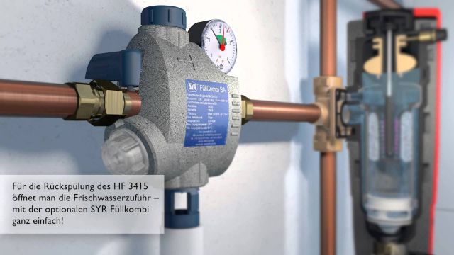 Embedded thumbnail for SYR: 3D-Animation Heizungsfilter HF3415