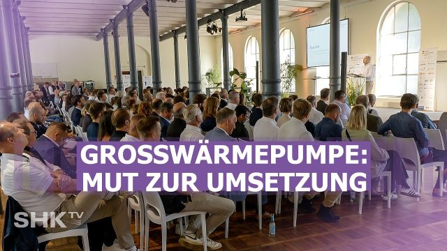 Embedded thumbnail for Wärmewende dank der Großwärmepumpe? 