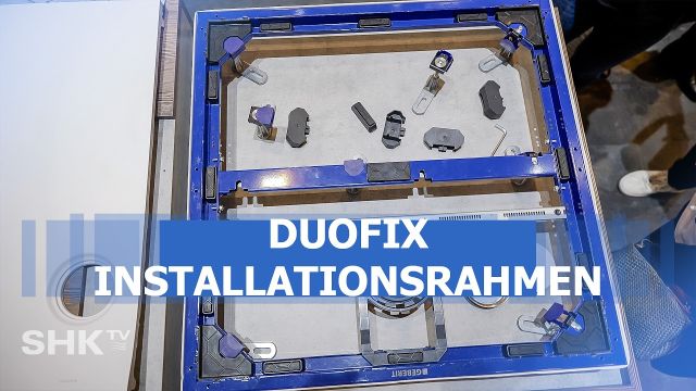 Embedded thumbnail for Installationsrahmen für bodengleiche Duschen – Geberit Duofix