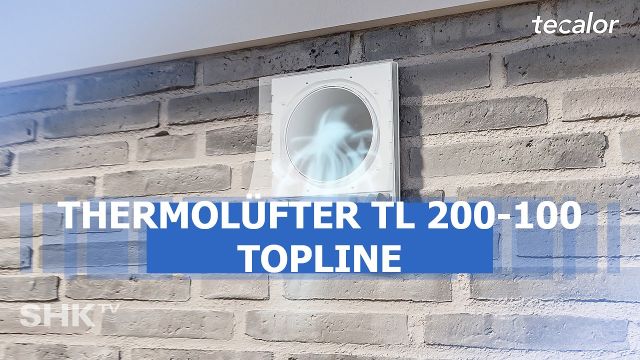 Embedded thumbnail for Dezentrale Lüftungsanlage mit Wärmerückgewinnung – Tecalor