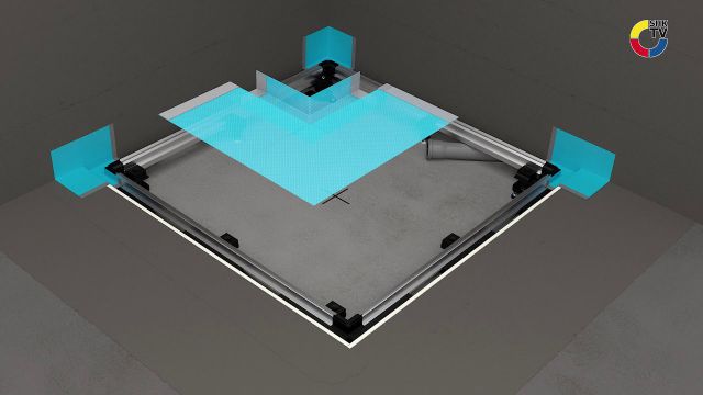 Embedded thumbnail for Bodengleiche Montage mit dem Einbausystem Universal