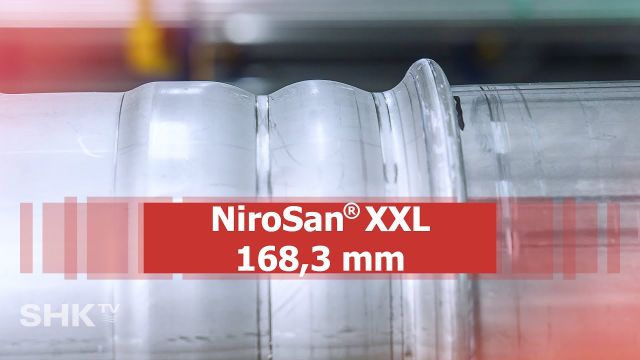 Embedded thumbnail for SANHA – NiroSan Edelstahl-Rohrleitungssysteme – Korrosionsbeständig und langlebig