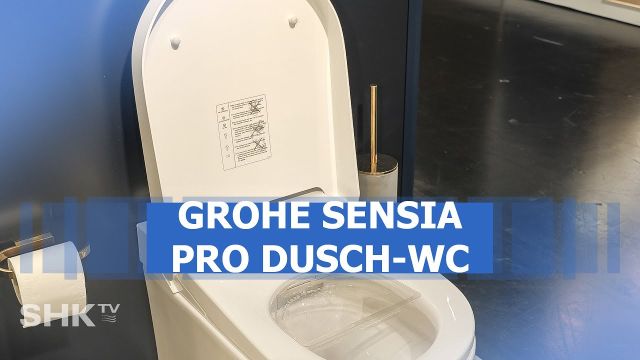 Embedded thumbnail for GROHE Sensia Pro: WC mit Bidet-Funktion und innovativen Features