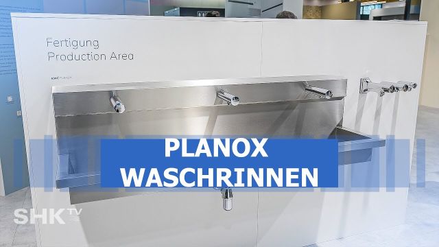 Embedded thumbnail for KWC Professional Planox: Waschrinne für höchste Hygiene im Industriebereich