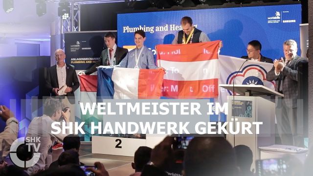 Embedded thumbnail for Weltmeister im SHK Handwerk gekürt