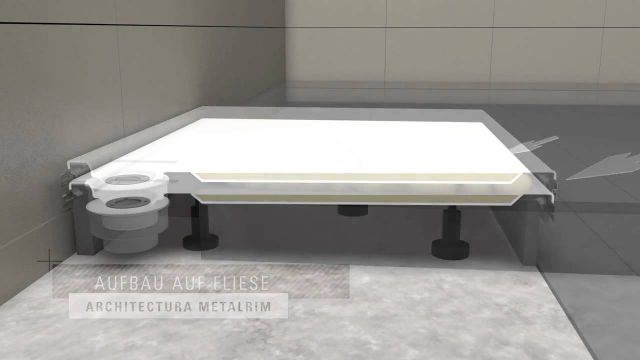 Embedded thumbnail for Villeroy &amp; Boch: Duschwannen Architectura MetalRim