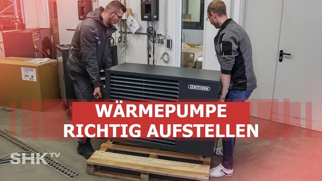 Embedded thumbnail for Wärmepumpe einfacher aufstellen – ZEWOTHERM