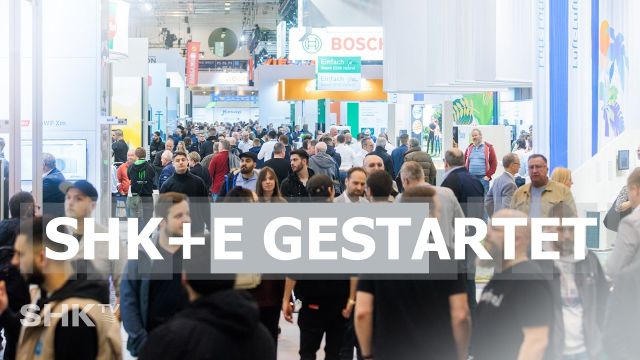 Embedded thumbnail for SHK+E in Essen gestartet – Das erwartet das SHK-Handwerk