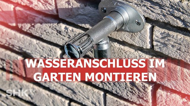 Embedded thumbnail for Frostsichere Außenwandarmatur montieren