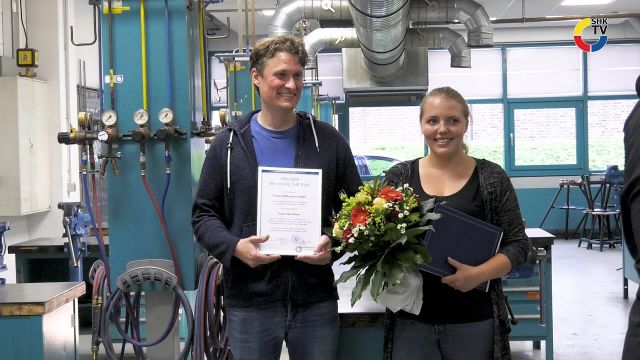 Embedded thumbnail for Mit dualem Studium zur Anlagenmechanikerin