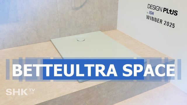 Embedded thumbnail for BetteUltra Space – Platzsparende Duschwanne mit barrierefreiem Zugang