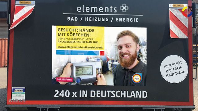 Embedded thumbnail for GC-Gruppe wirbt mit 1.000 LKW für das SHK-Handwerk