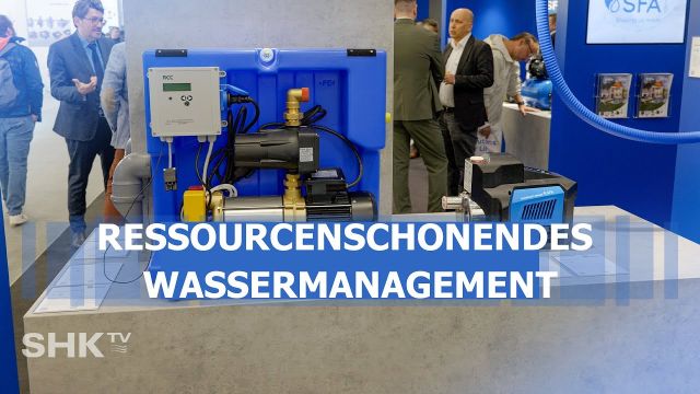 Embedded thumbnail for Regenwassernutzung leicht gemacht – SFA Sanirain 6